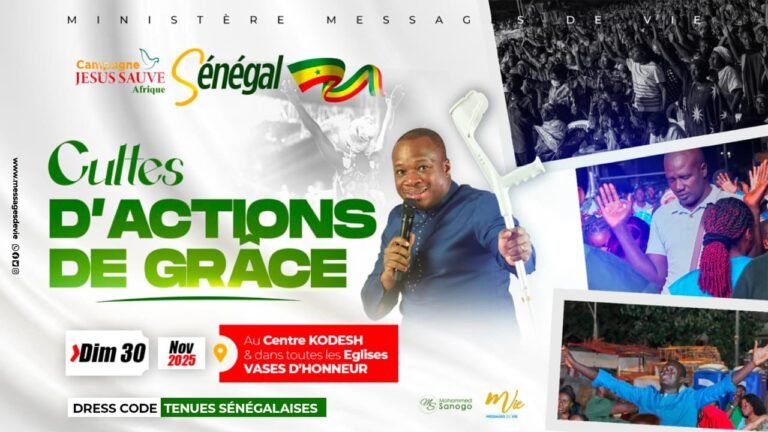 cultes d'action de grâce